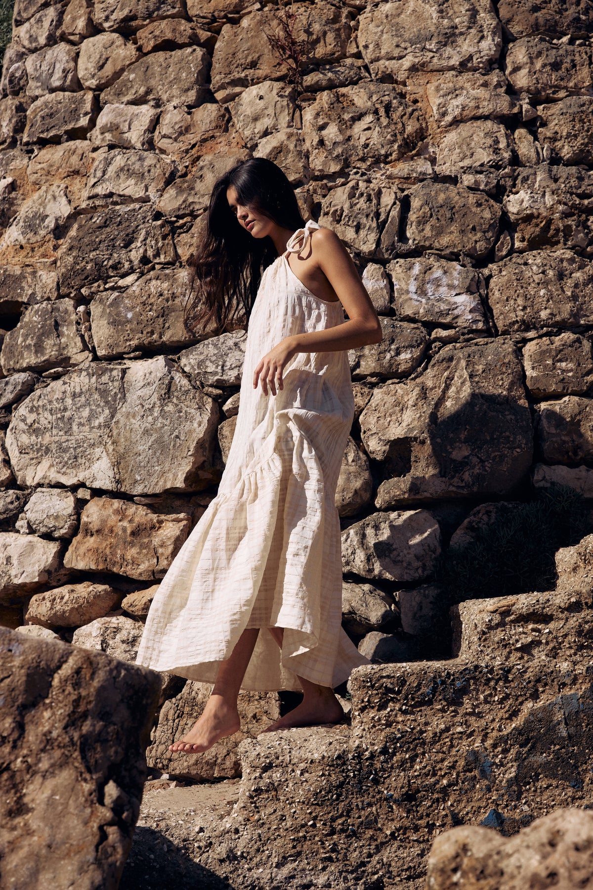 Loe Maxi Trapeze Dress