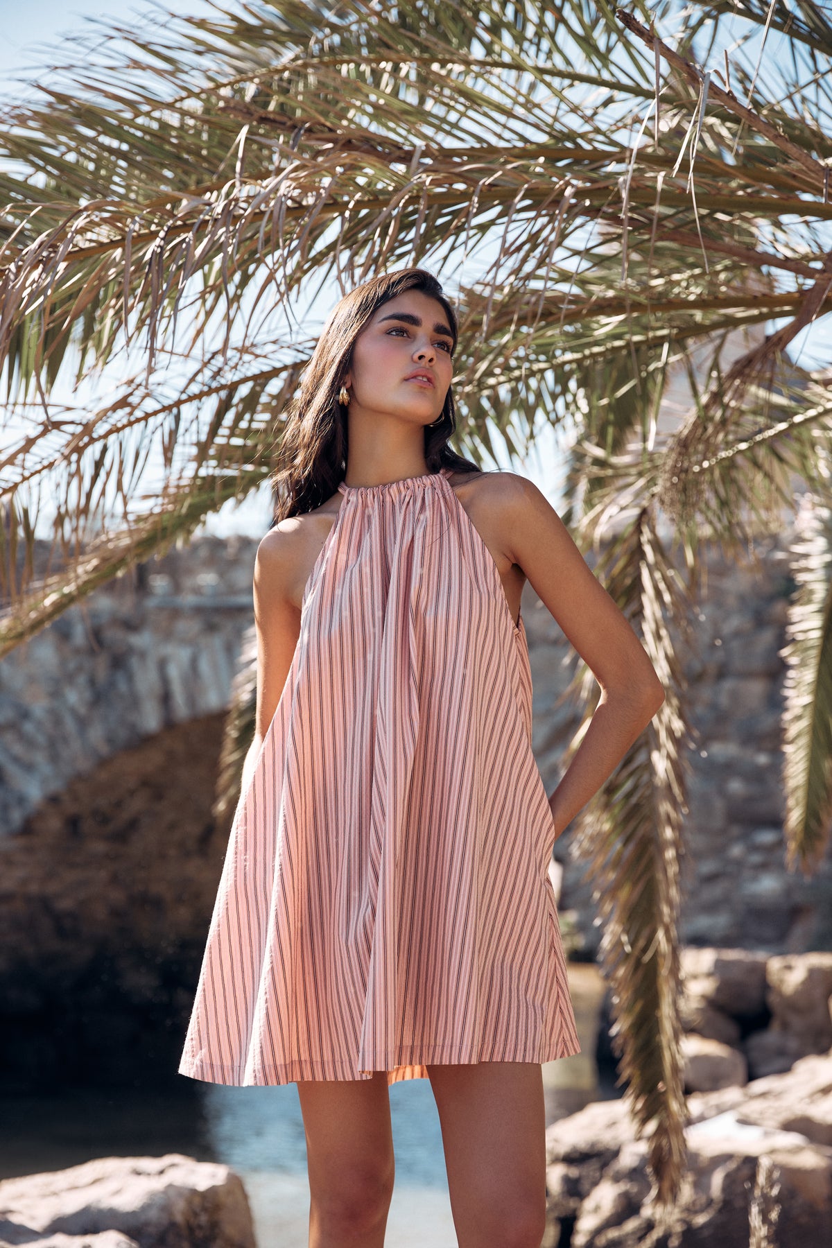 Loe Mini Trapeze Dress